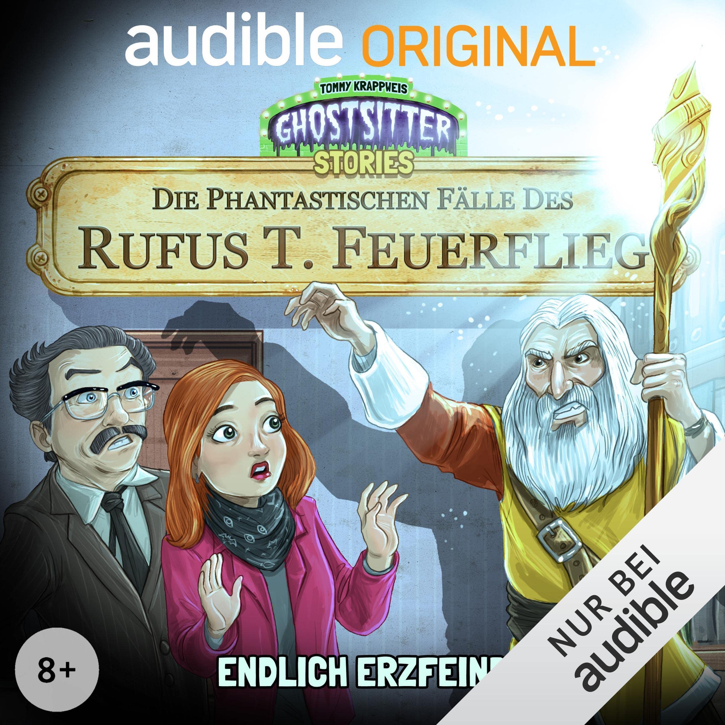 Cover art for Endlich Erzfeind - Die phantastischen Fälle des Rufus T. Feuerflieg 12