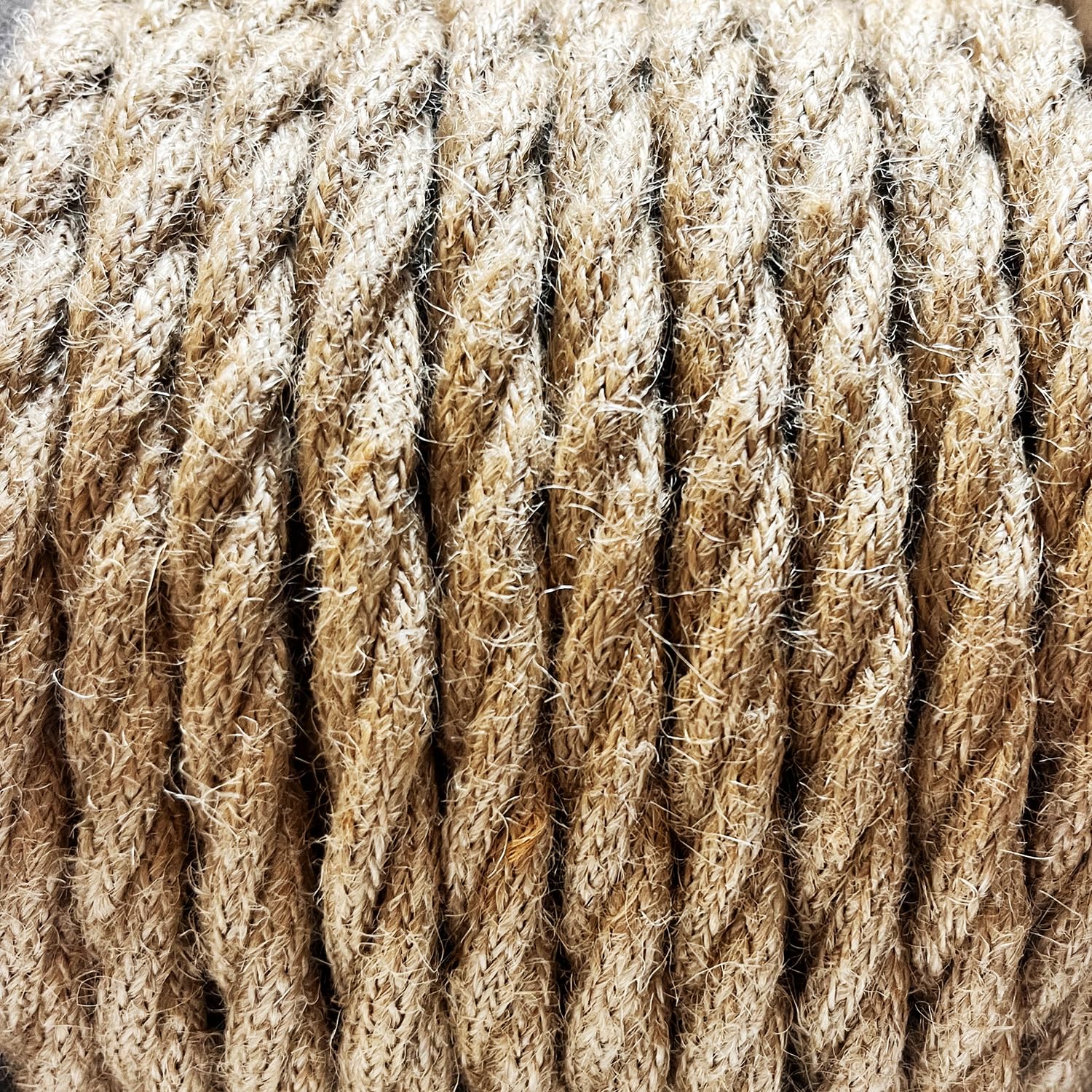smartect Braided Cable twisted, Jute - Image 3