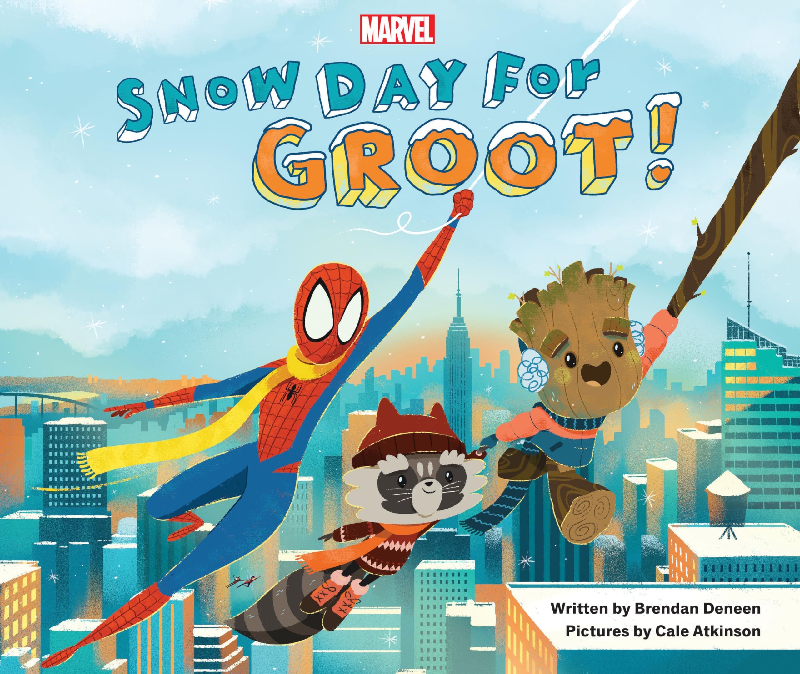 Marvel Snow Day for Groot!