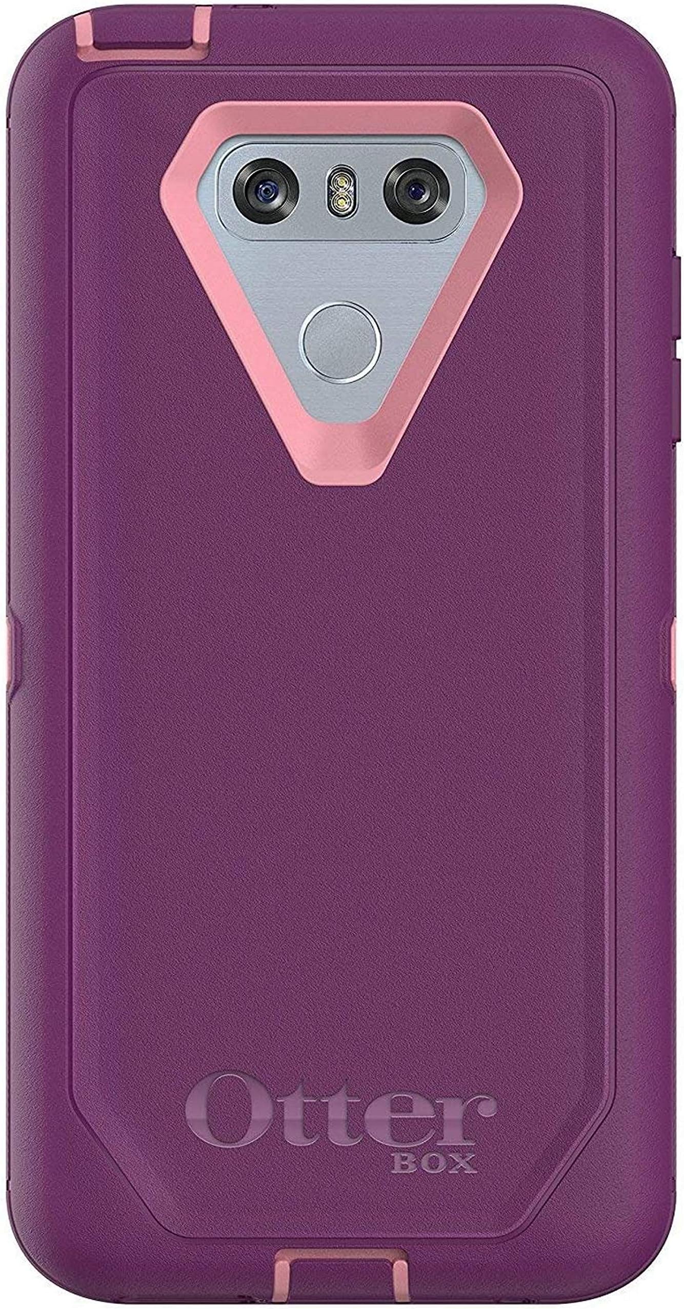 Rugged Protection Defender Series Case for LG G6 - Case Only - Non Retail Packaging - Vinyasa (ROSEMARINE/Plum Haze)