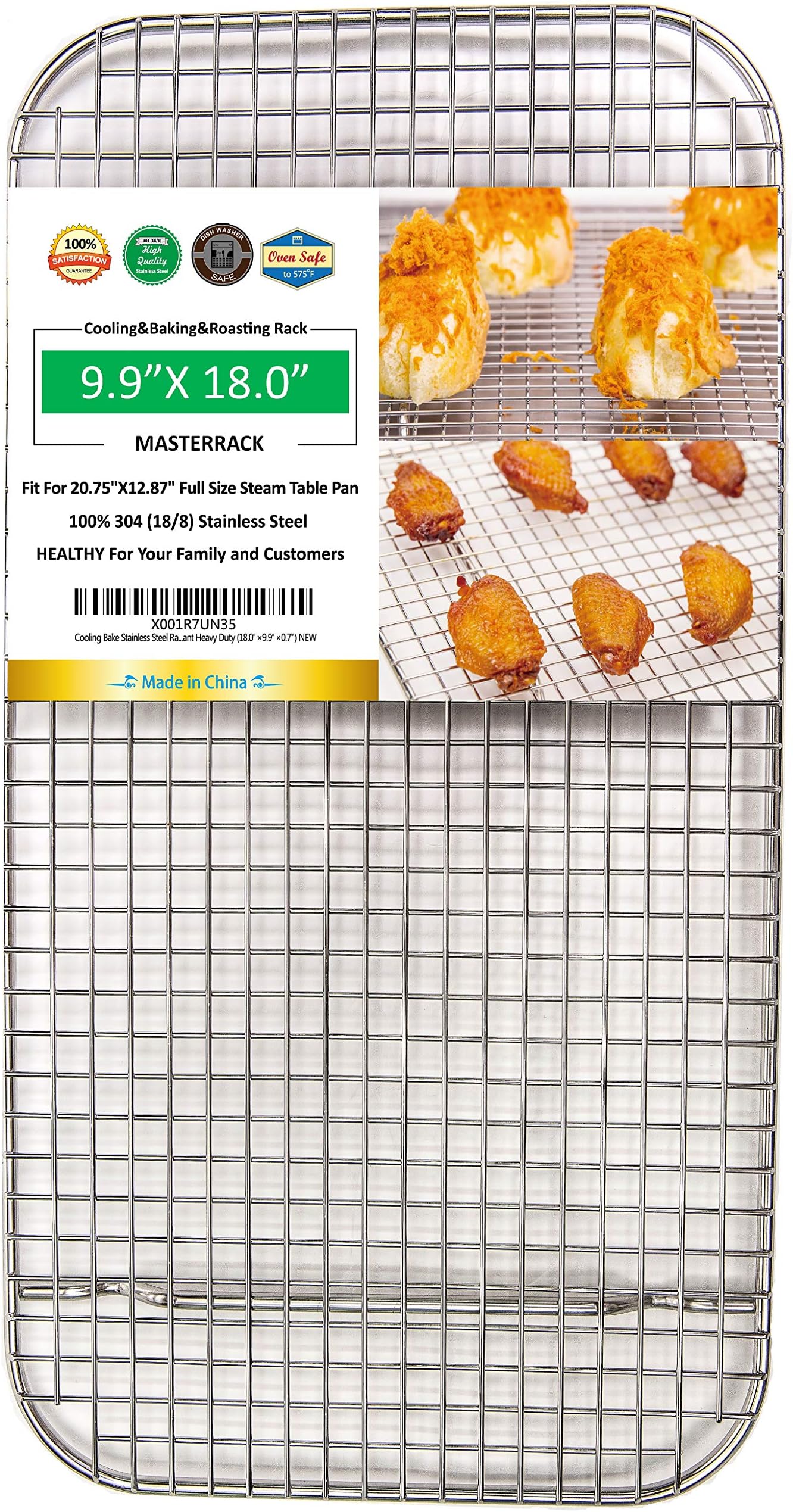 Amazon.com: Mrs. Anderson’s Baking Professional Baking and Cooling Rack ...