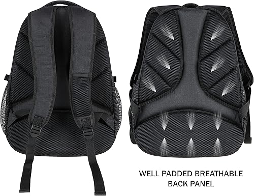 Vista 6 de Olympia Tools Mochilas de viaje, negras, 13.8 7.9 18.5 pulgadas, Negro -, Mochilas de viaje