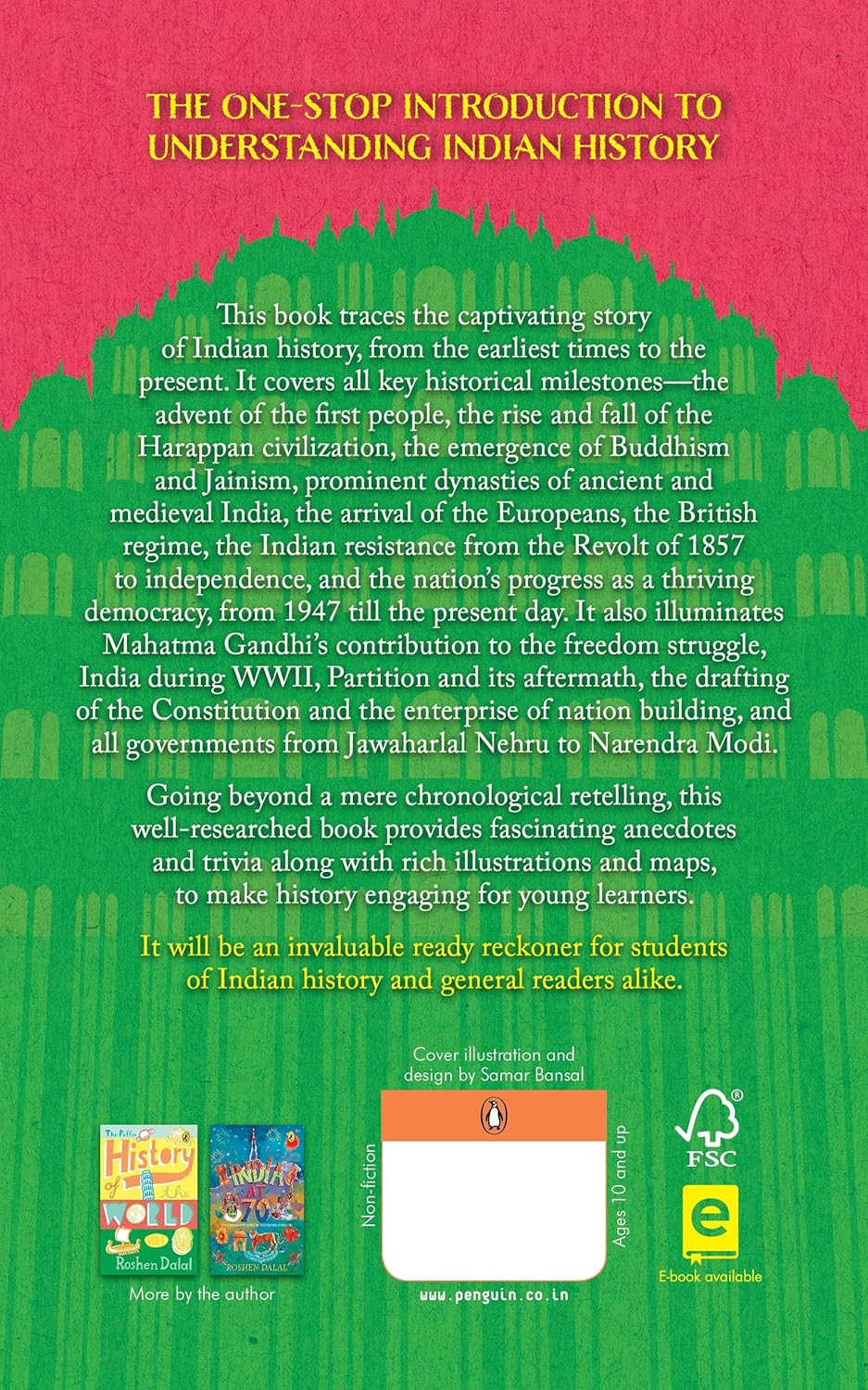 Diwali Sale A Complete History Of India, One-Stop Introduction To Indian History For Children: From Harappa Civilization To The Narendra Modi Government