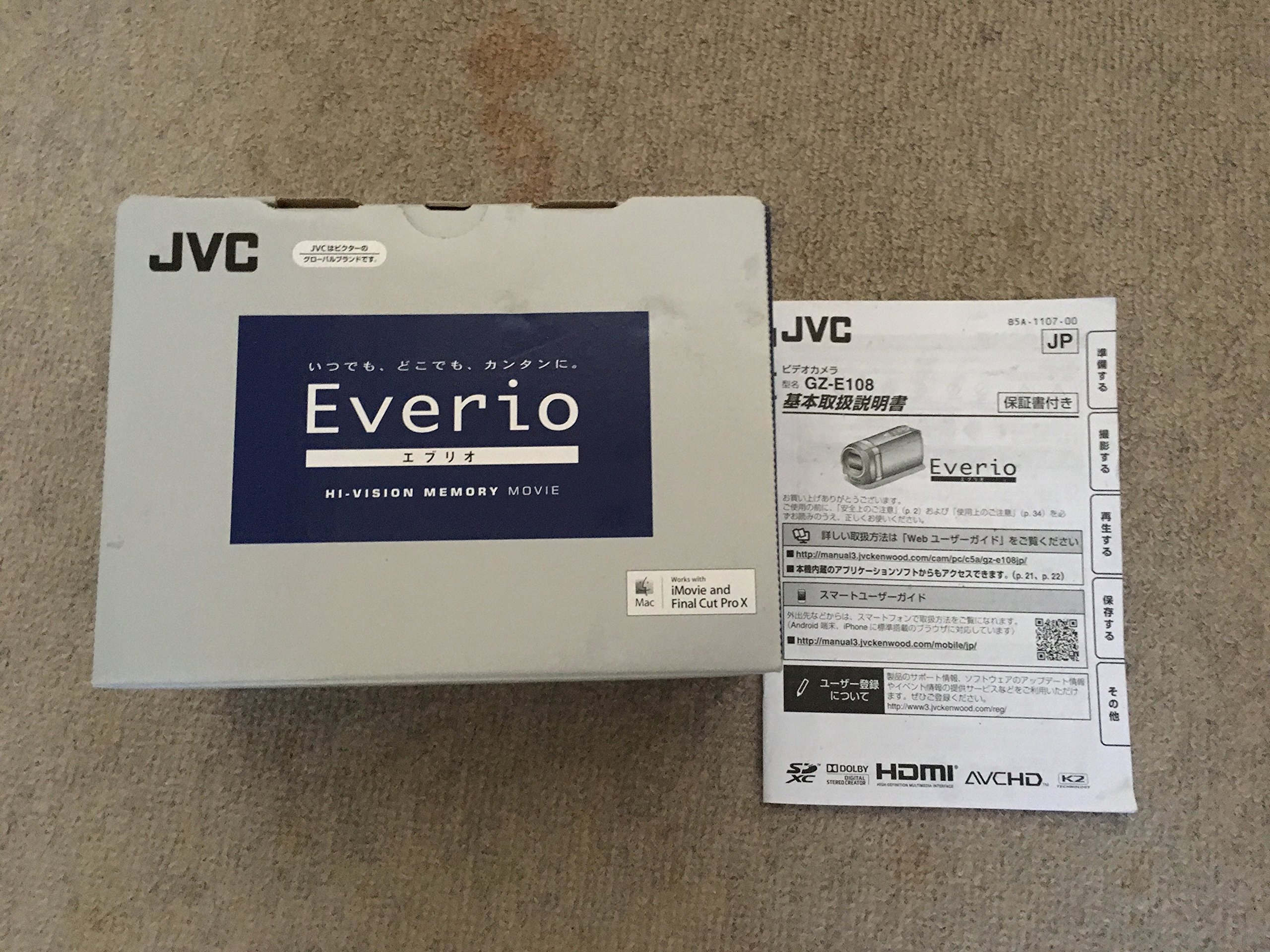 ビデオカメラ セレクト Everio GZ-E108-B Amazon | [セレクト]Everio GZ-E108-B ブラック(量販店モデル