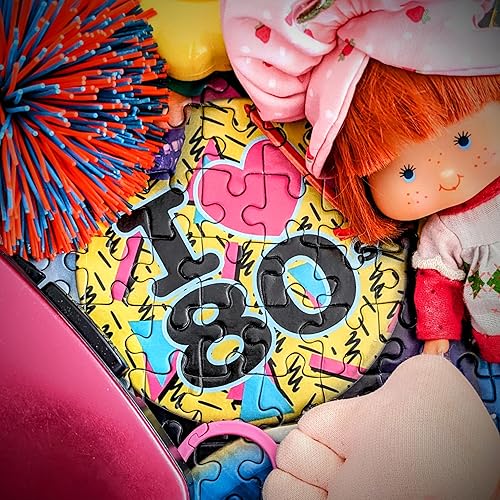 Miniatura 7 de We Love the 80s - Rompecabezas de 1000 piezas  Rompecabezas de nostalgia de los años 80  Rompecabezas sostenible para adultos  Tablero 100%