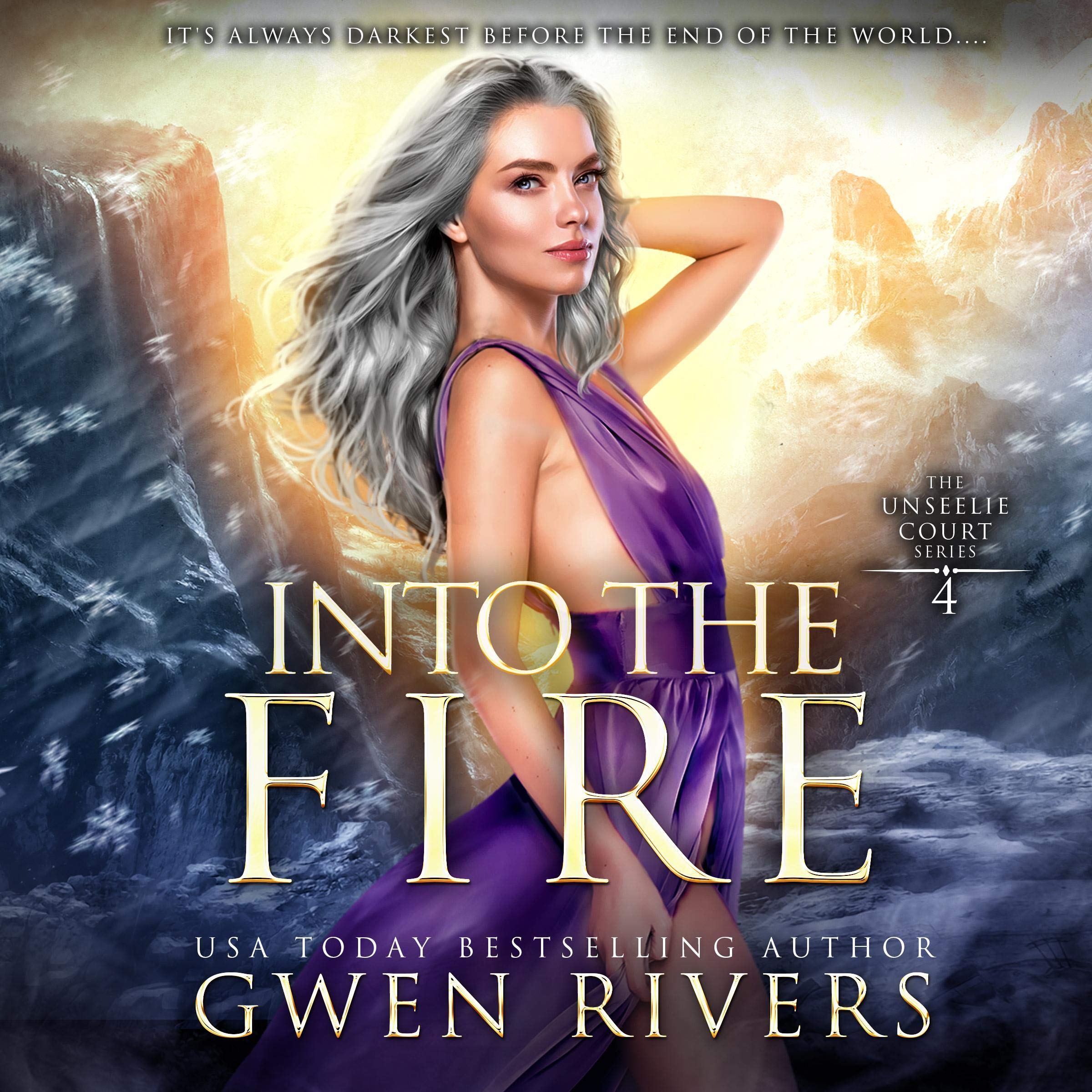 Cover art for Into the Fire: The Unseelie Court, Book 4
