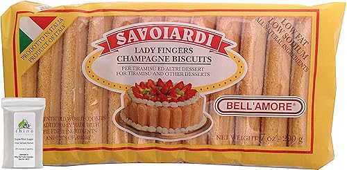Savoiardi Lady Fingers - Galletas de champán 7 onzas