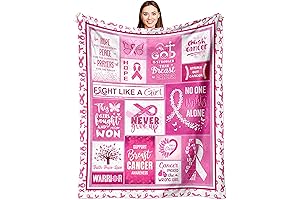 Breast Cancer Awareness Blanket: A Symbol of Hope and Strength