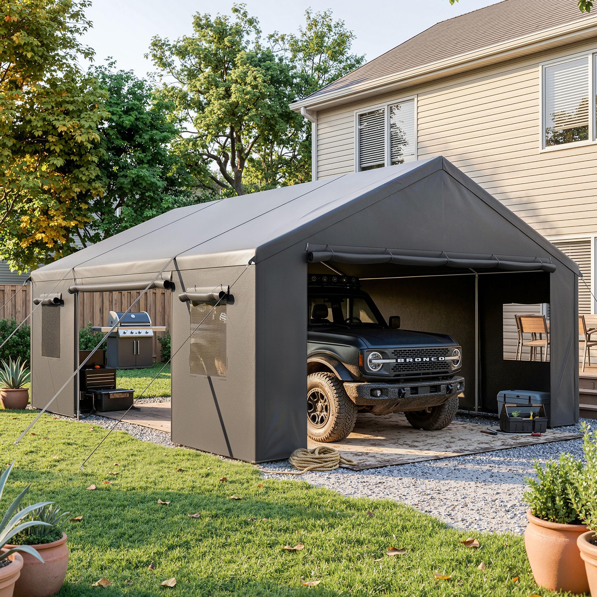 AirWire 20x20 FT Heavy Duty Carport