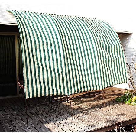 Amazon タック 日よけ 日除け 目隠し 簡易の雨よけ 奥行300 高さ270 幅140cm オーニング シェード