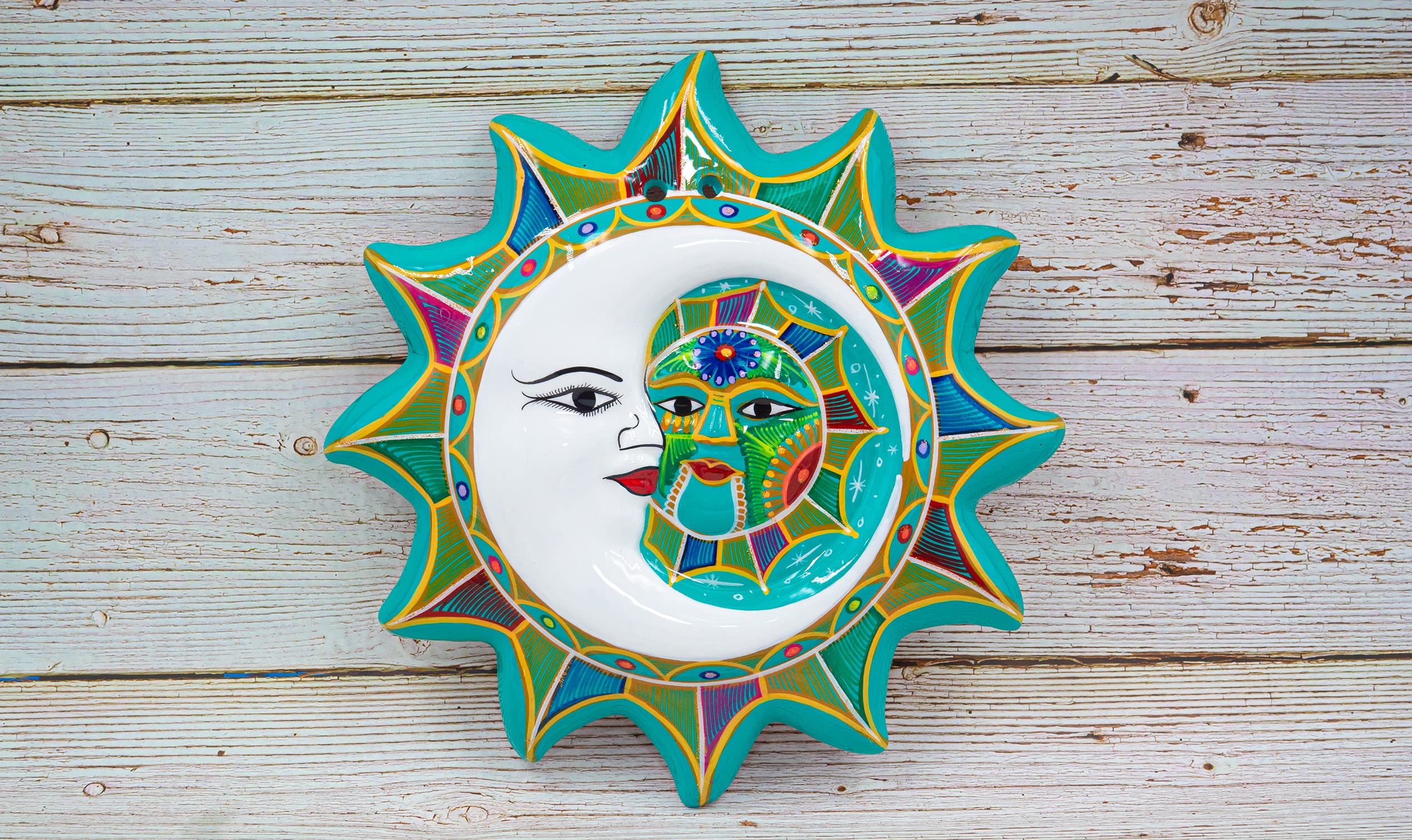 Fiesta Brands Sun And Moon Decor Mexican Wall Art 