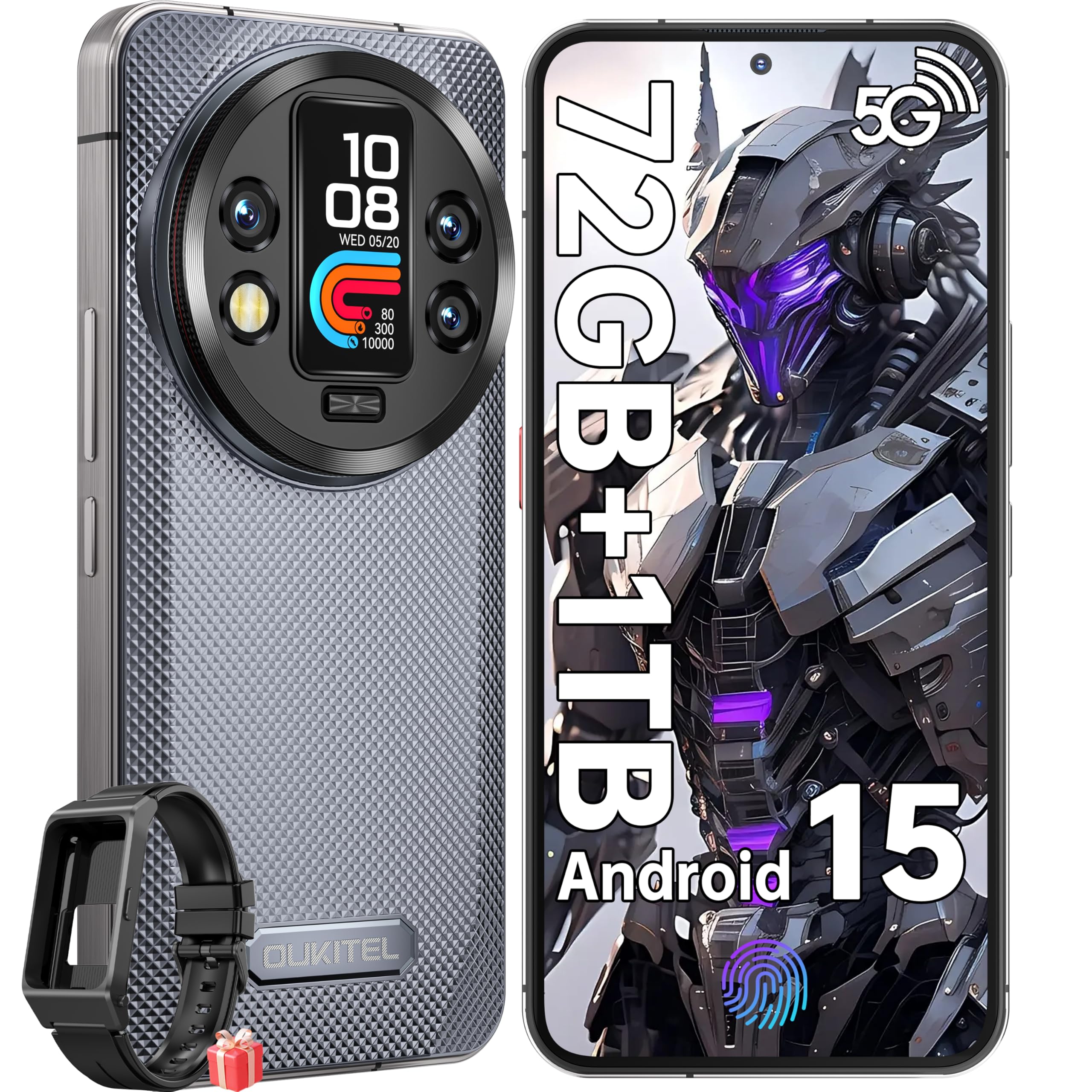 OUKITEL WP200 Pro 5G スマートフォン Oukitel WP200 Pro - World's First Modular Rugged Phone with
