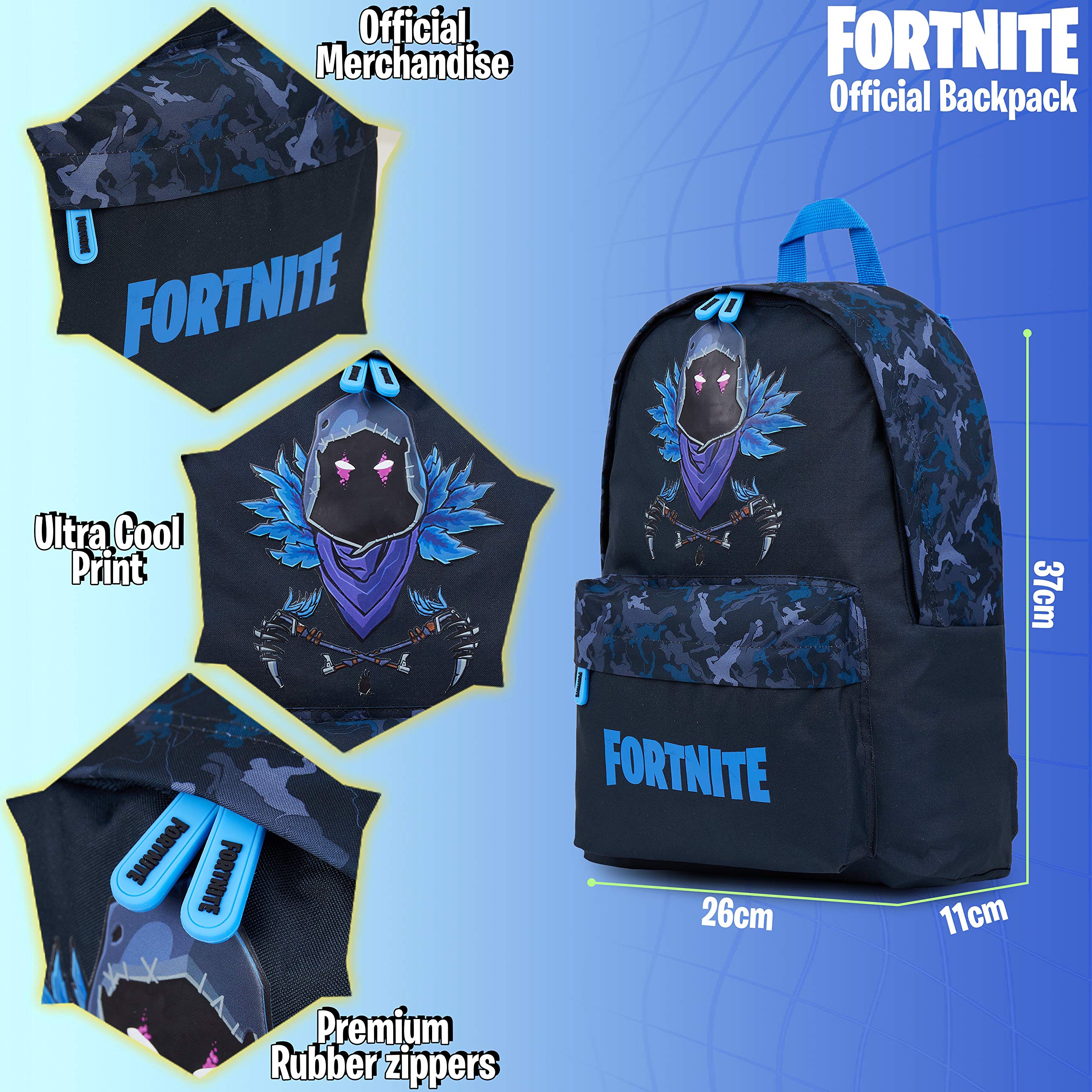 Fortnite Boys Backpack for Kids, Back to School Bag for Children