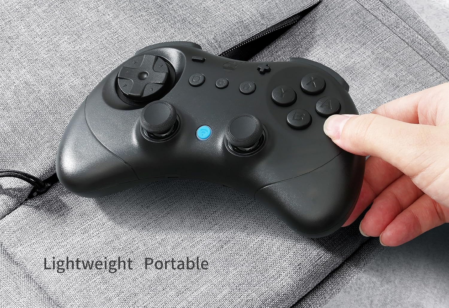 GuliKit Elves 2 Bluetooth Game Controller for Switch/Switch 2 Wake-up,PC & Android, Anti-Drift Hall Effect Joysticks Gamepad,1000Hz Polling Rate, Gyro & Turbo,Protective Cover, Compact for Small Hand