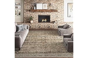 5x7 Brown Vintage Rug: Timeless Elegance for Your Abode