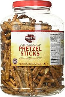 Wellsley Farms Old Fashioned, Baked Pretzel Sticks (Net Wt 55 Oz.)