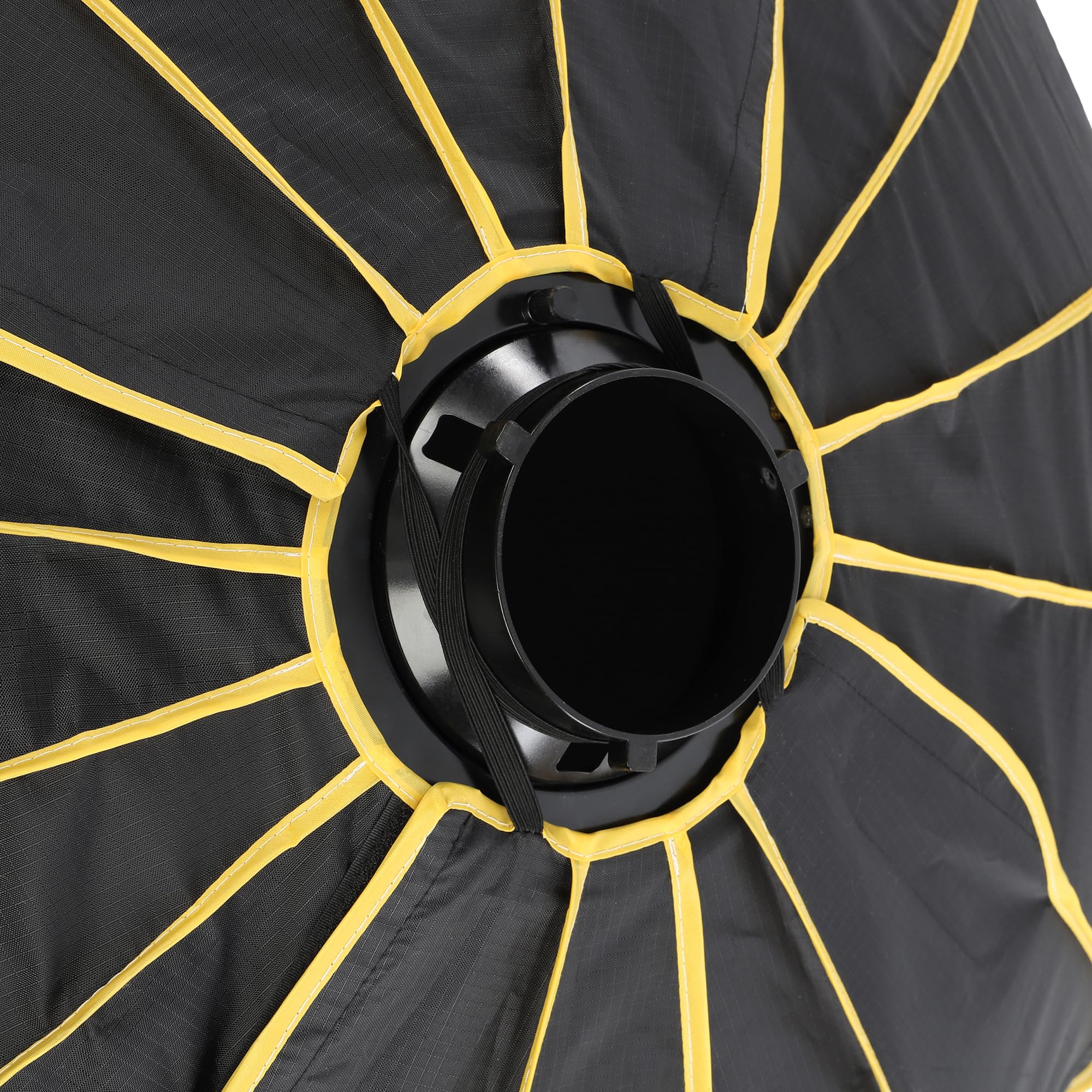 Deep Paraboliczny parasol softbox 120 cm z kratką o strukturze plastra miodu i torbą do przenoszenia