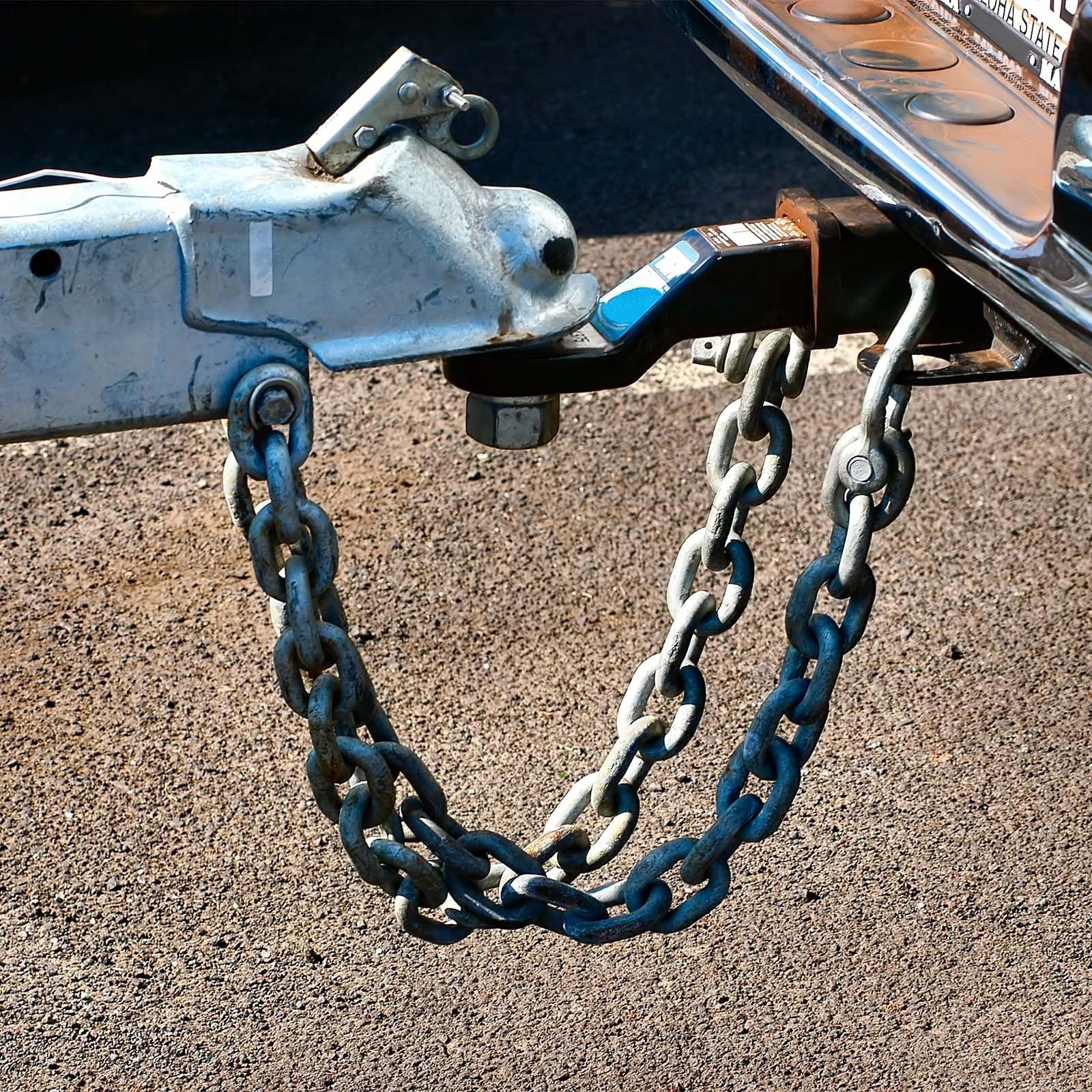 QUARKZMAN 4Pcs Ganci In Acciaio Saldabili Per Cavo Ganci Di Sicurezza Saldabili Per Catena Anelli Saldabili Per Trattore Ganci Per Cavo Anelli Per Fissaggio A Catena Per Camion 84mm