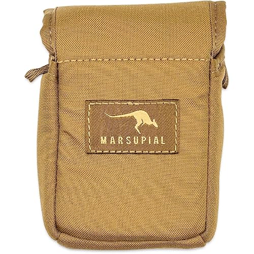 Marsupial Gear Rangefinder Pouch - Magnetic Optics Case Attachment for Quick Access to Hunting Range Finders with Fleece Lining to Protect Your Gear