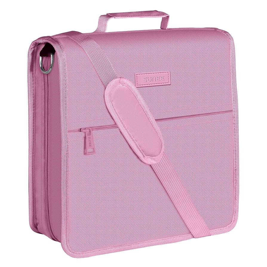 Amazon.com : SUNEE Zipper Binder 3 Ring, 3 Inch O-Ring with