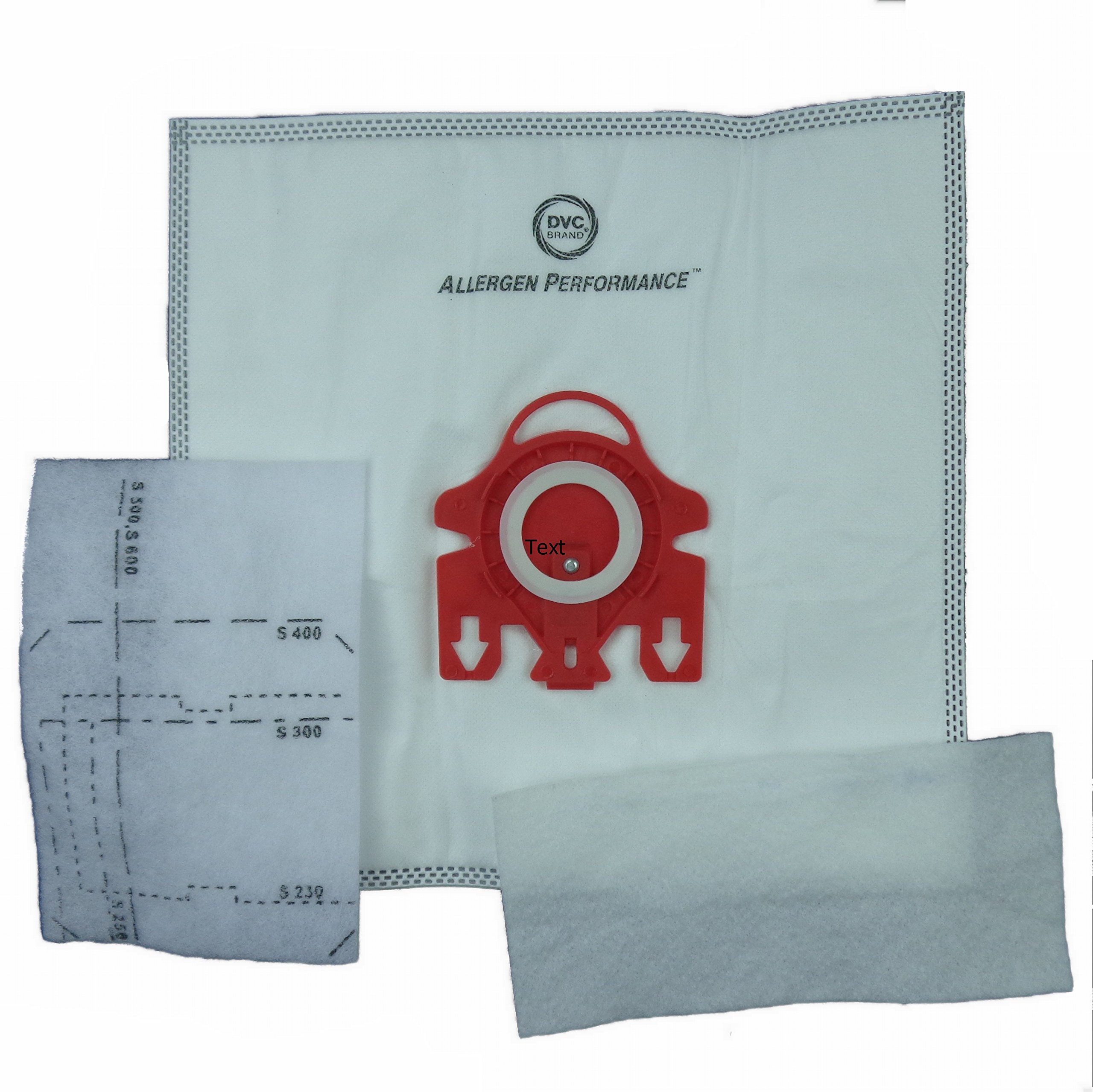 DVC 464745 Miele F, J, M Synthetic Bag Allergen Performance with Plastic Collar (5+2 Pack)