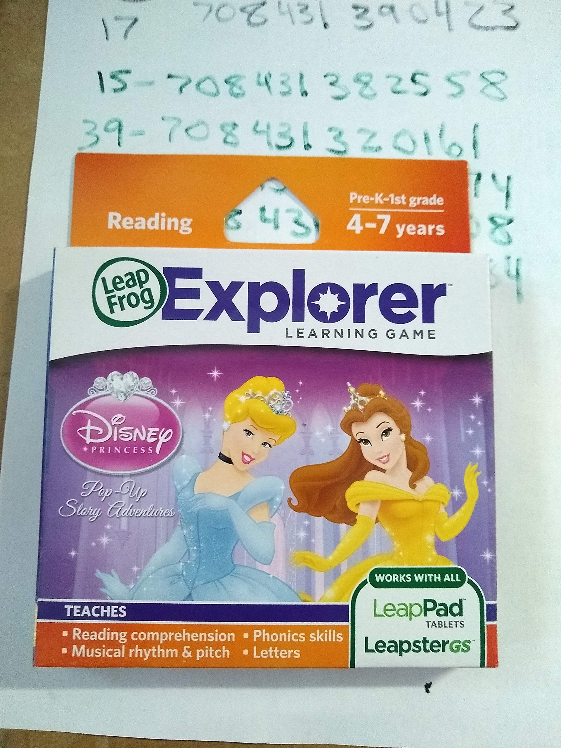 Leapfrog Leapster Explorer Learning Game - Disney Princess: Pop-up Story Adventures