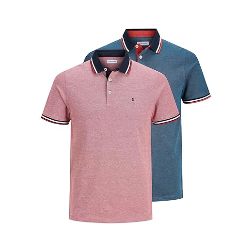 Jack &Amp; Jones Male Polo Shirt 2Er-Pack