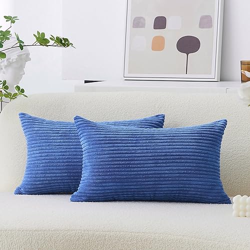 Miniatura 43 de Home Brilliant Fundas de Almohada Decorativas Blancas de 16x16, Juego de 2, Fundas de Almohada Decorativas de Acento, Funda de Almohada para Blanco