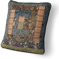 Vista 44 de Donna Sharp Almohada decorativa de pino antiguo con diseño de cono de pino, cuadrado Pino antiguo (piña)