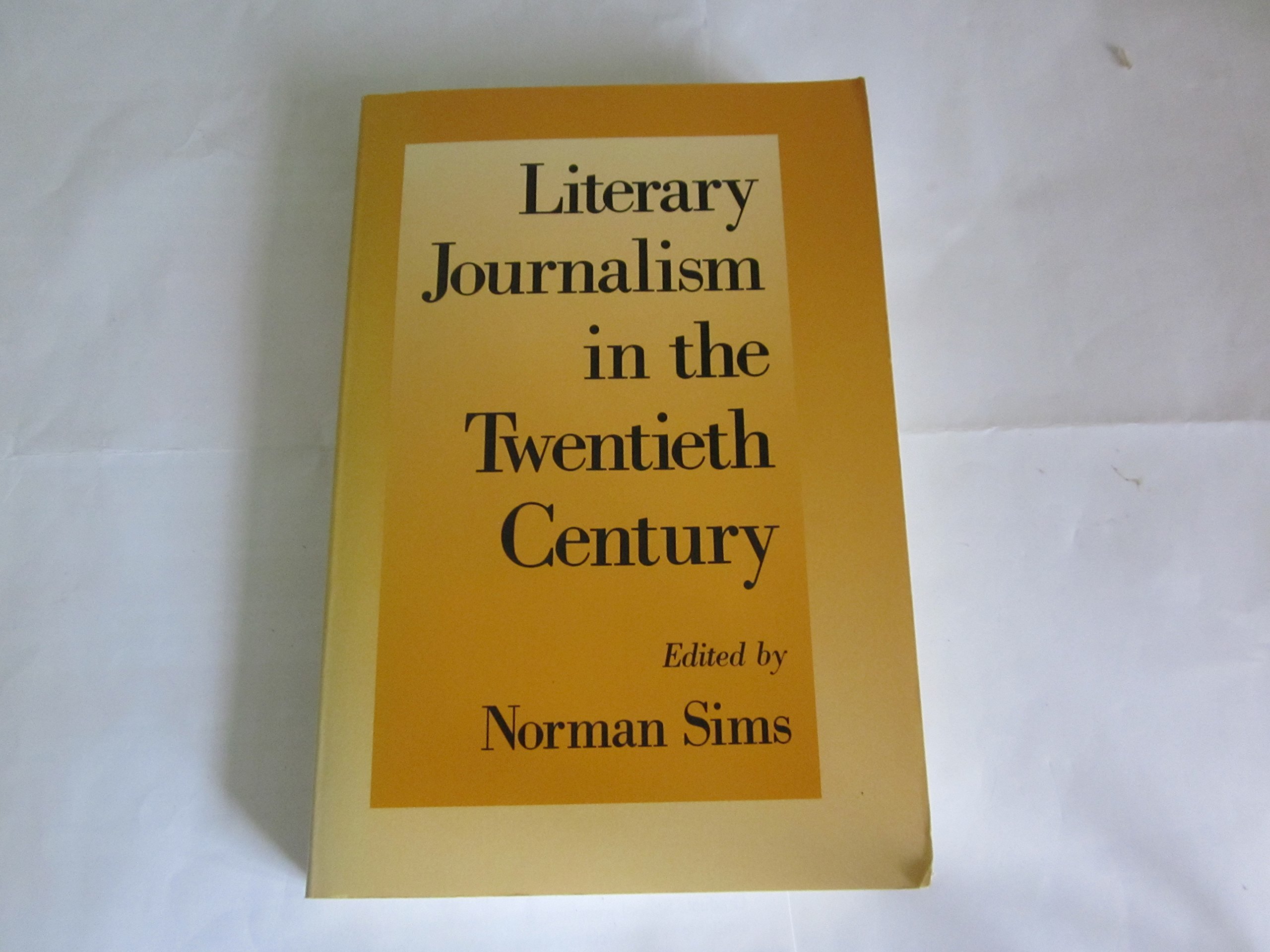 Literary Journalism in the 20th Century
