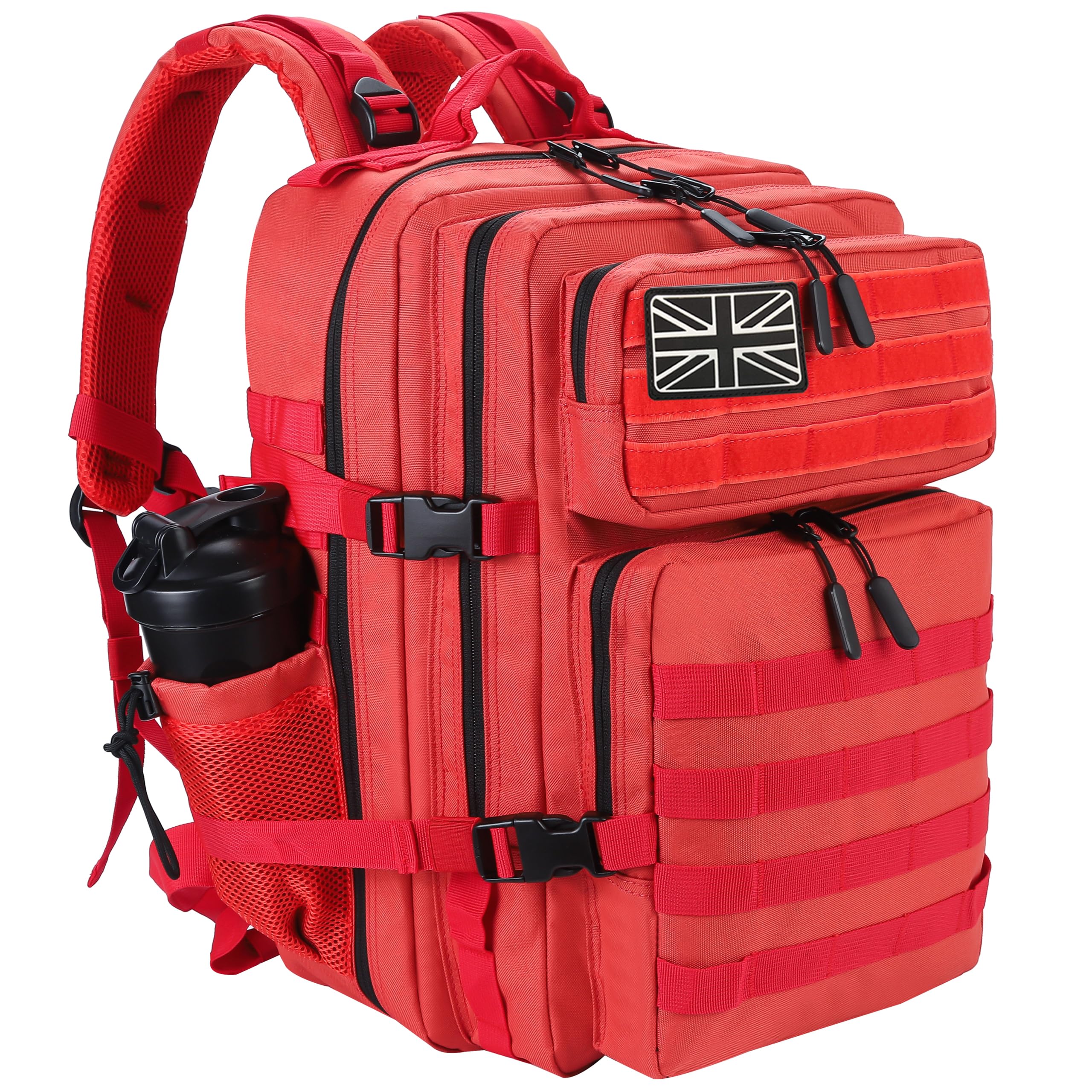 LHI Military Tactical Backpack for Men and Women 45L Large waterproof Rucksack for School, Hiking, Trekking, Hunting — image 1