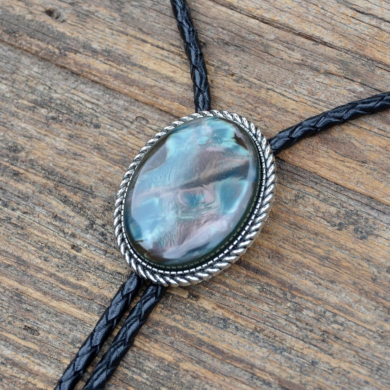 Swirl Bolo Tie