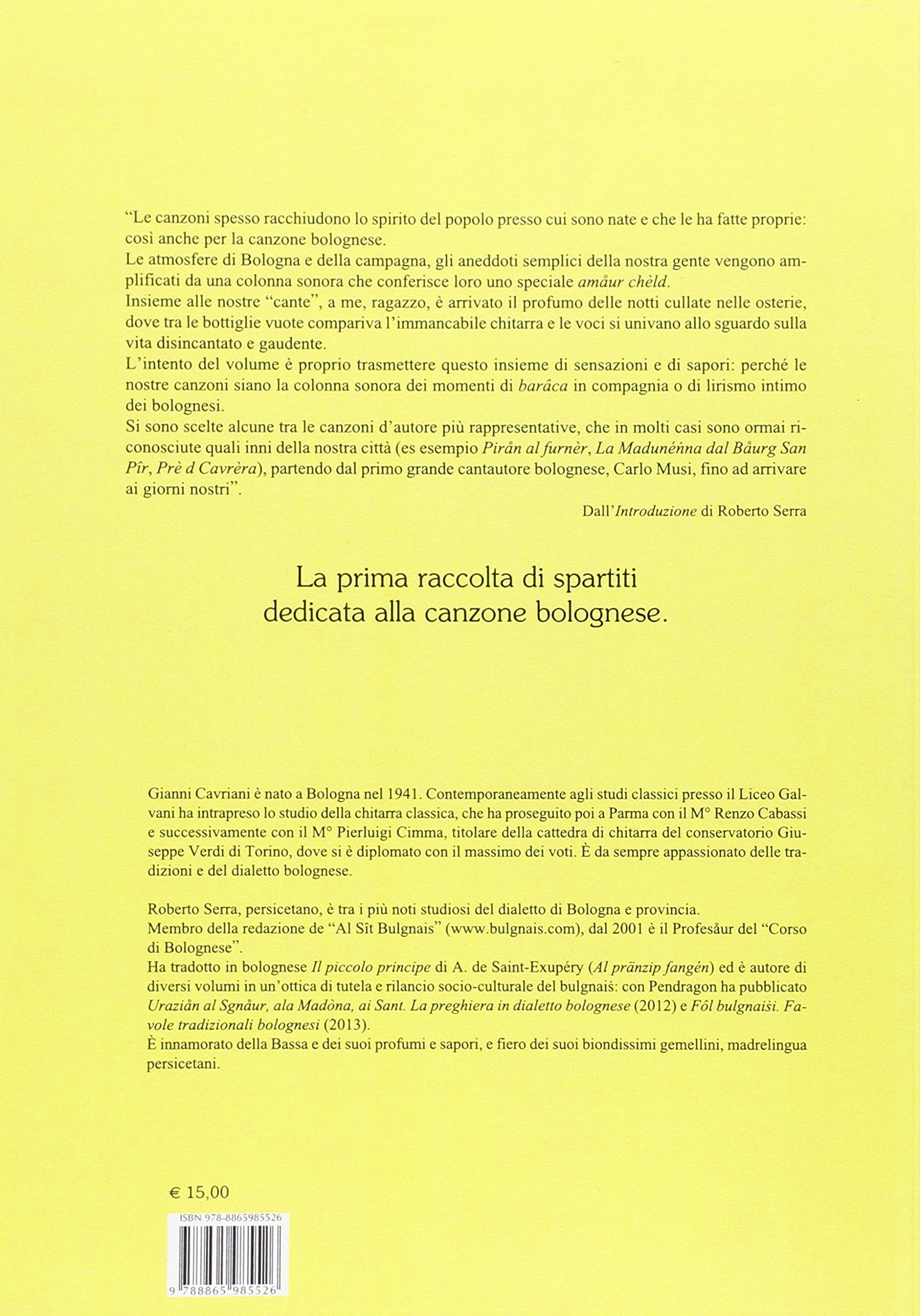 Canzunàtt bulgnaisi. Antologia della canzone bolognese