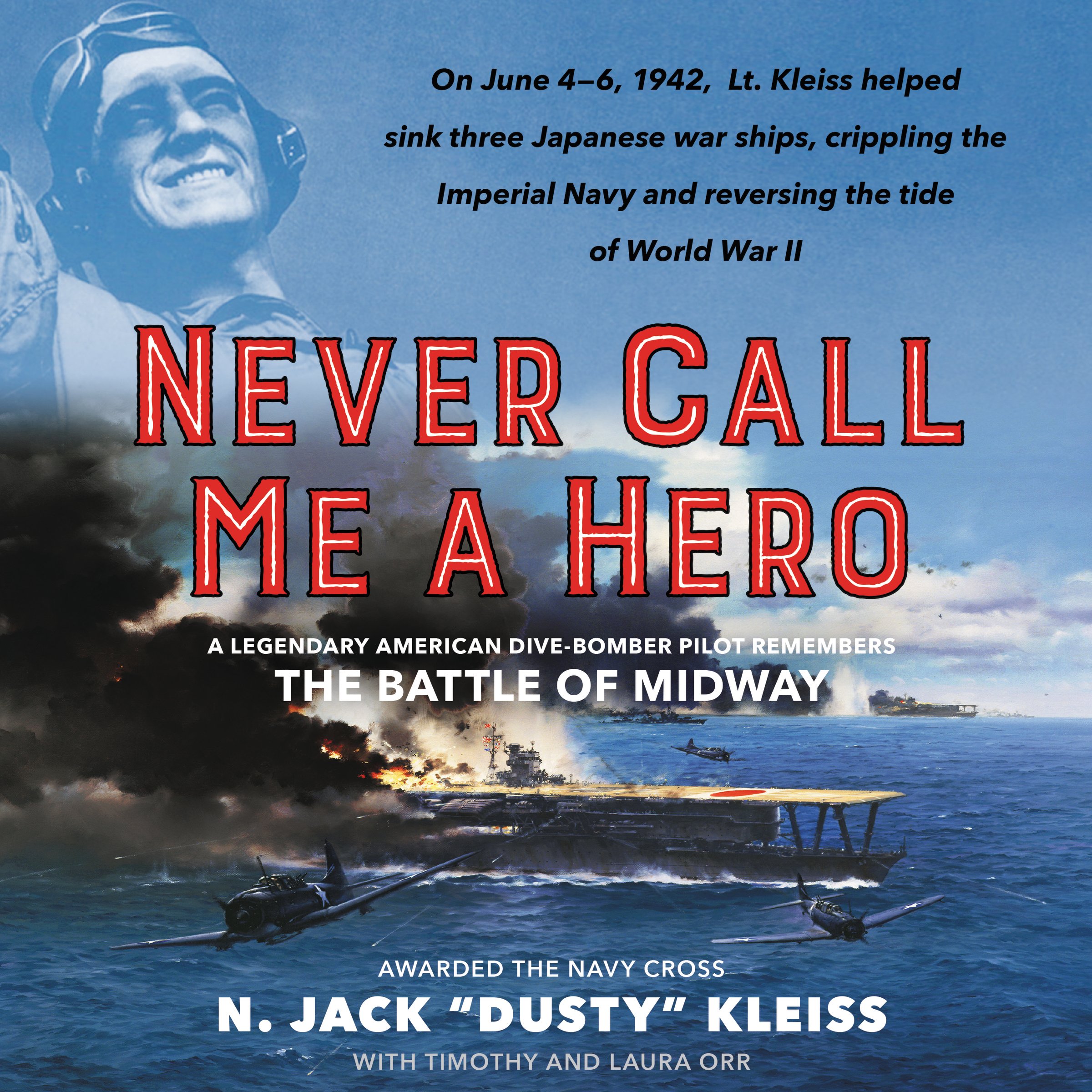 Cover art for Never Call Me a Hero