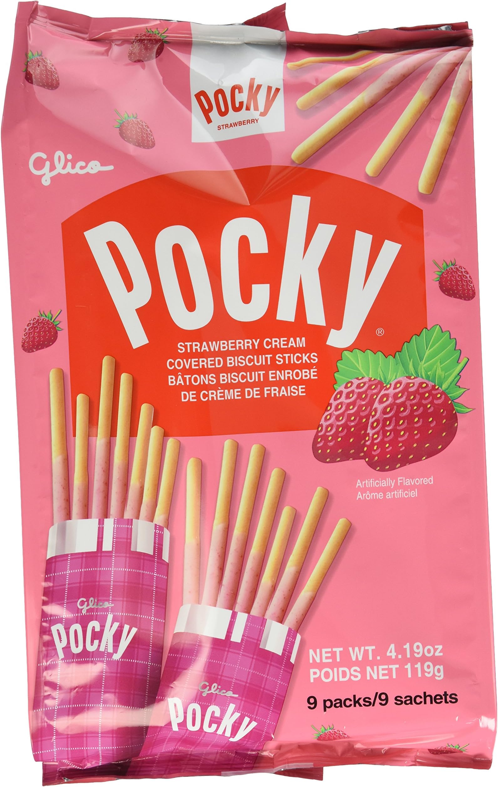 Strawberry Family Pocky 3.81 oz