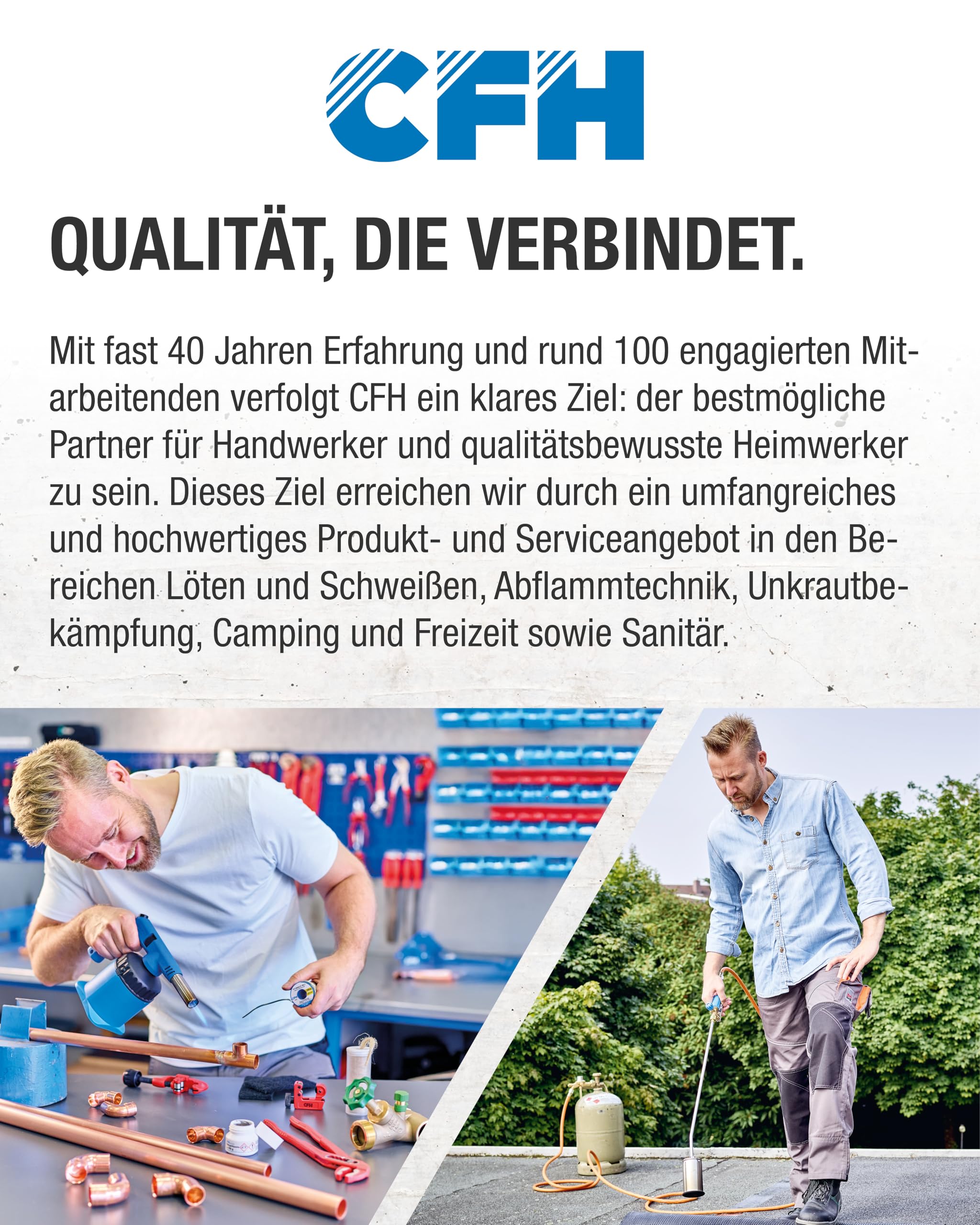 CFH E-Multifunktionsbürste EMB 684 - Fugenbürste elektrisch 230 V 500 W 750-1.300 U/min, Unkraut Entferner für Fugen & Flächen, Werkzeugloser Bürstenwechsel, Teleskopstiel, TÜV SÜD GS Zertifiziert