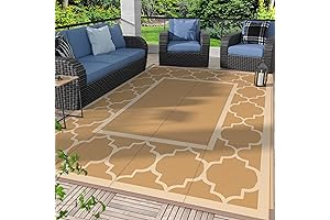 GENIMO Camper RV Folding Rugs Inside Outdoor