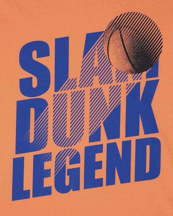 The Children's Place boys Short Sleeve Graphic T-shirt 3-pack T Shirt, Basketball/Slam Dunk Legend/ Basketball Player, X-Small US by The Children's Place - Used condition - Image 3