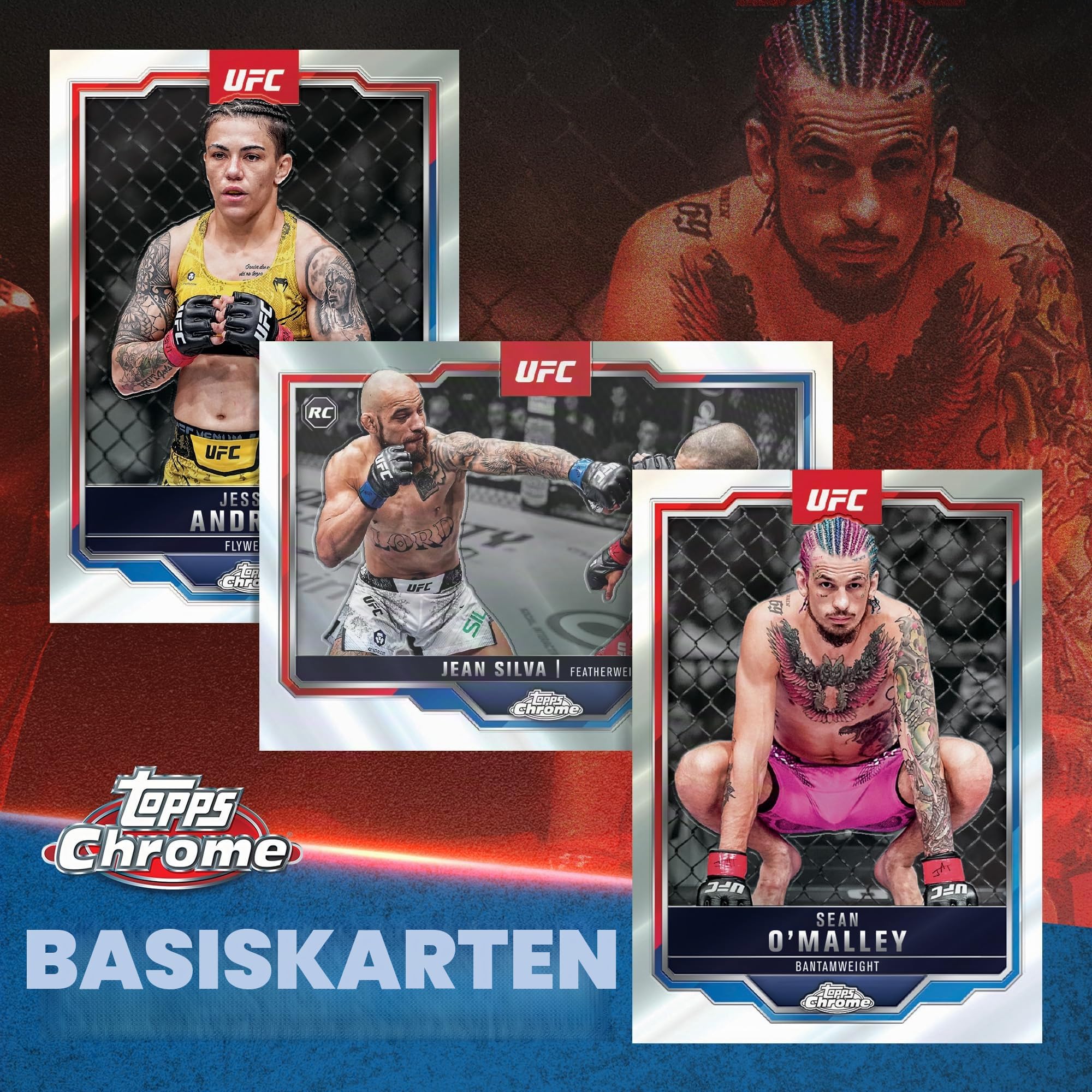 2025 Topps Chrom UFC – werksseitig versiegelt – Vorteilsbox