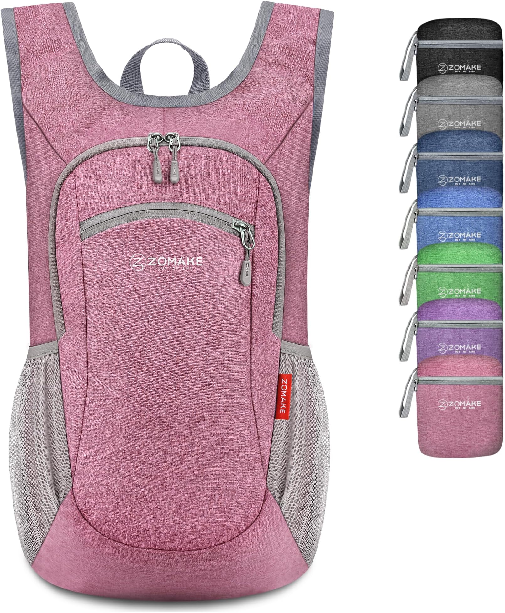 Small Lightweight Backpacks 10L - Mini Day Bag for Hiking Travel and City Trips, Foldable Backpack for Women Men Children and Teenagers