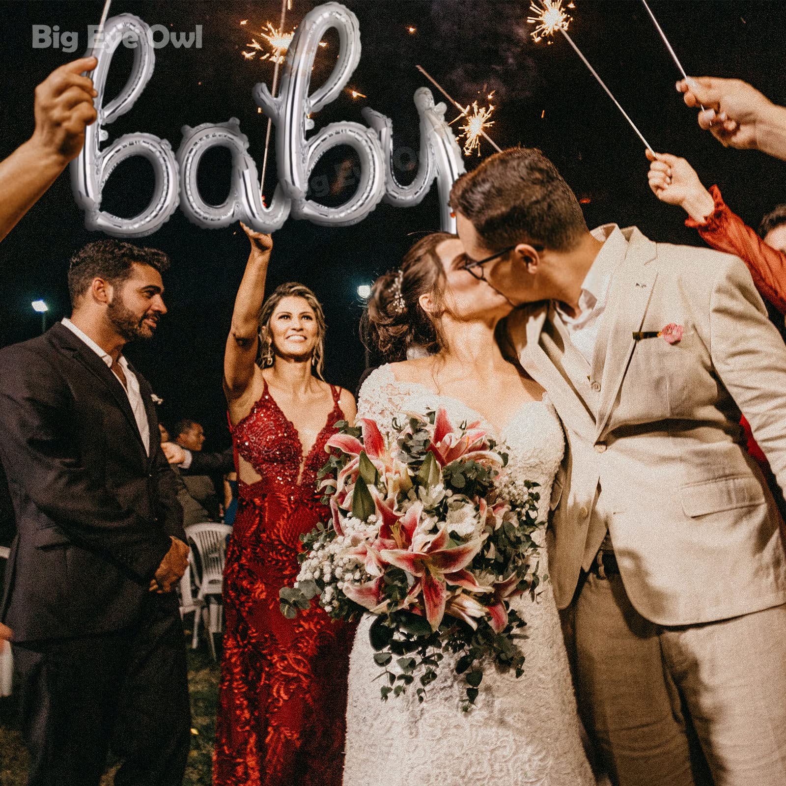 Palloncini Starburst Argento 6 Pezzi – Decorazioni Feste Matrimonio Compleanno Baby Shower