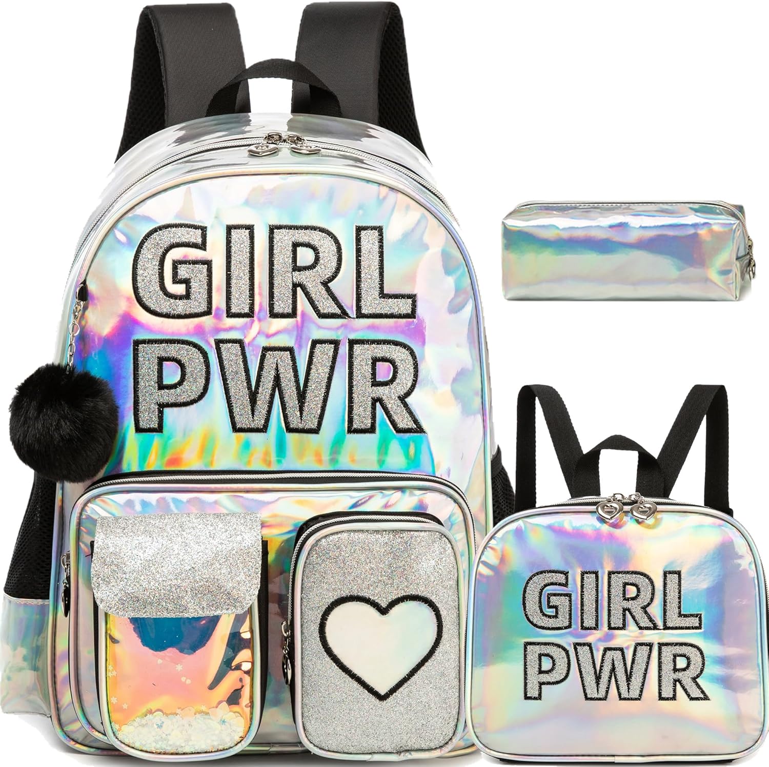 Backpacks for Girls School Backpack for Kids Black Backpacks for Elementary Primary School Bags for Girls Bookbags