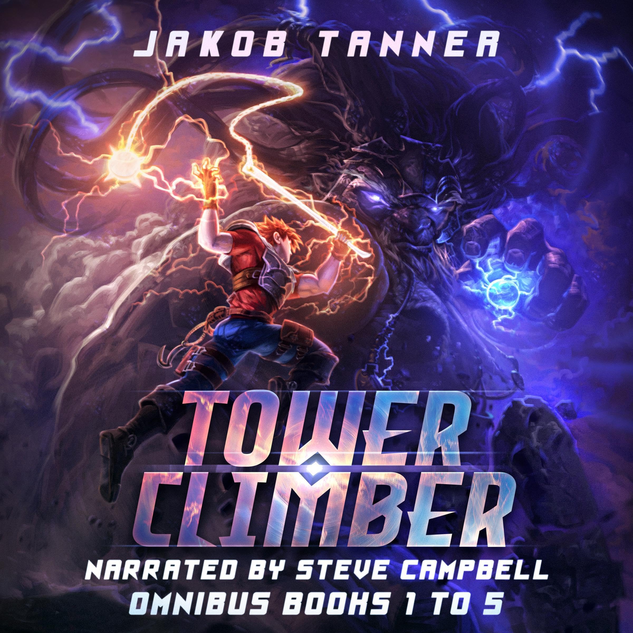 Cover art for Tower Climber: A LitRPG Adventure, Books 1-5