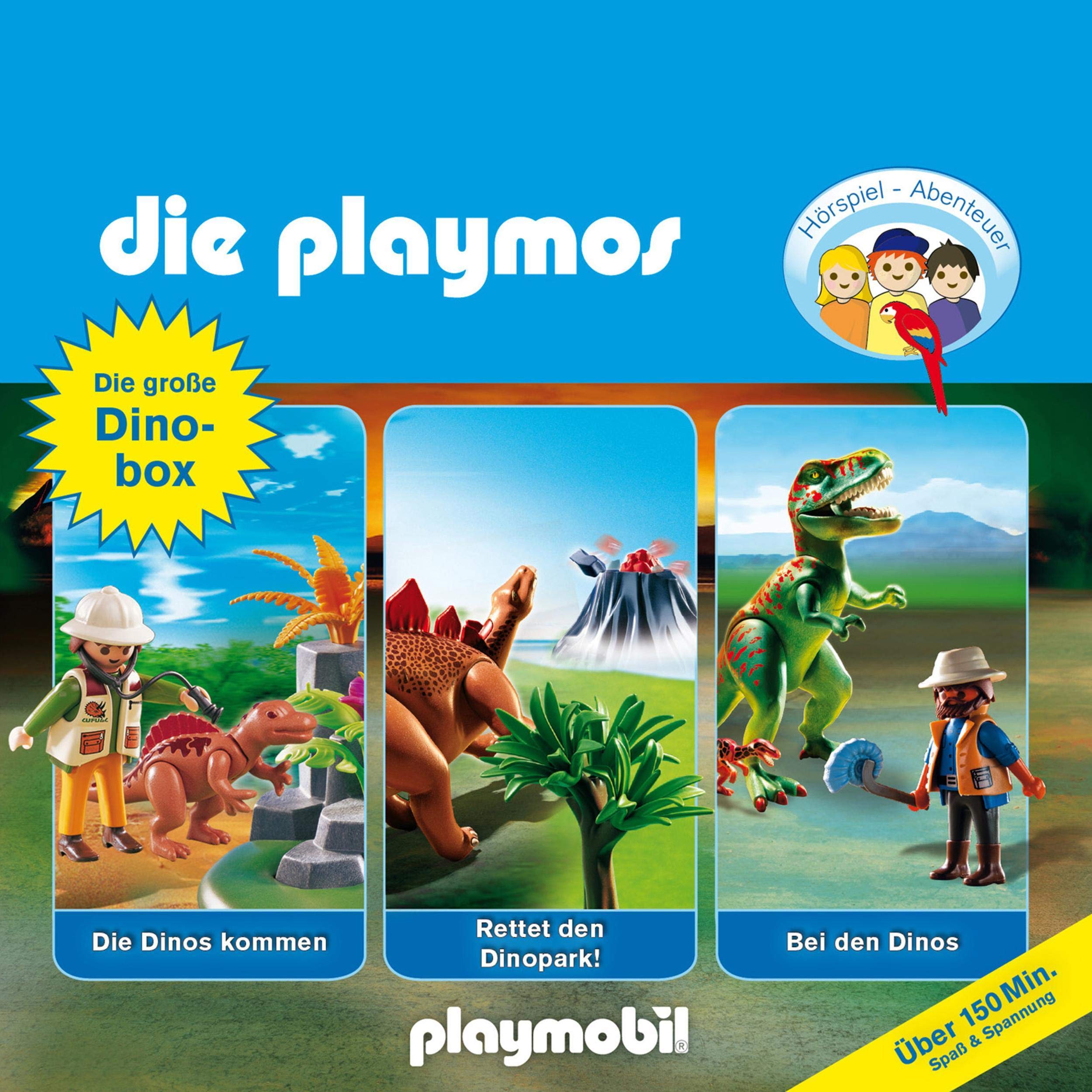 Cover art for Die große Dino-Box. Das Original Playmobil Hörspiel