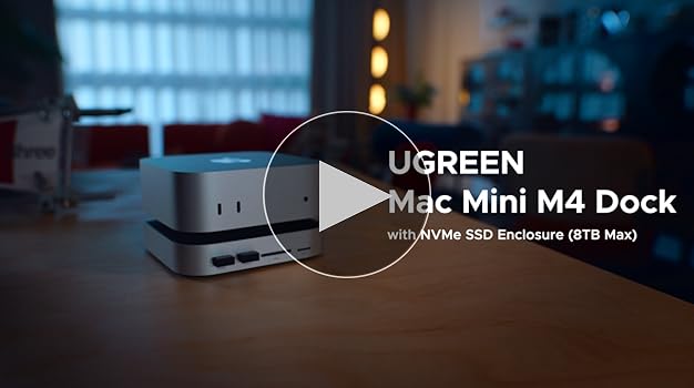 Apple 2024 Mac mini m4 UGREENドッキングステーション Amazon | UGREEN Mac mini M4用 ドッキングステーション