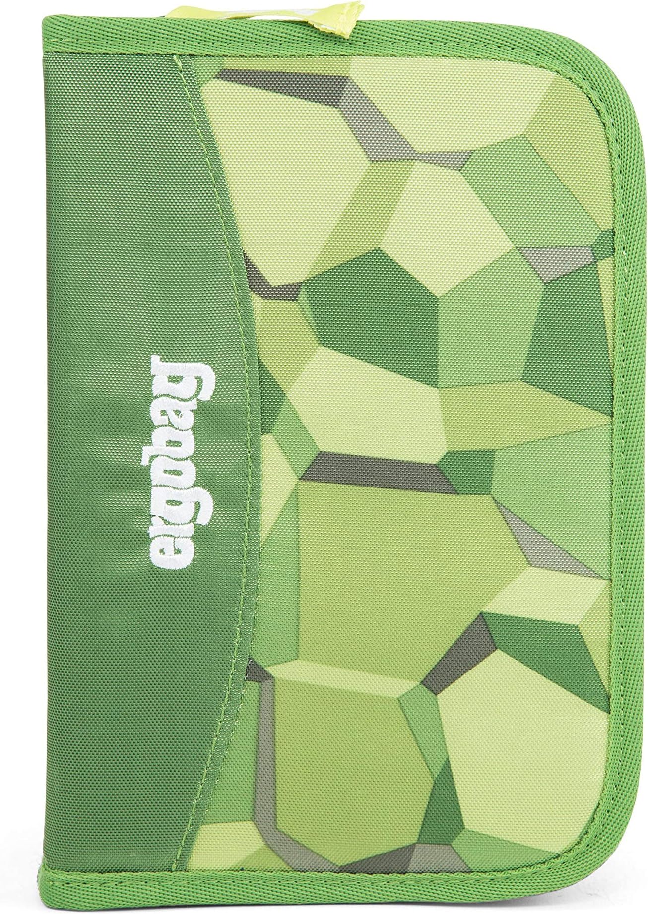 ERGOBAG Bäranusaurus Rex Federmäppchen, 21 cm, Grüne Steine