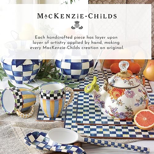 Miniatura 6 de MacKenzie-Childs Sunrise Rooster - Juego de 4 manteles individuales con parte trasera de corcho