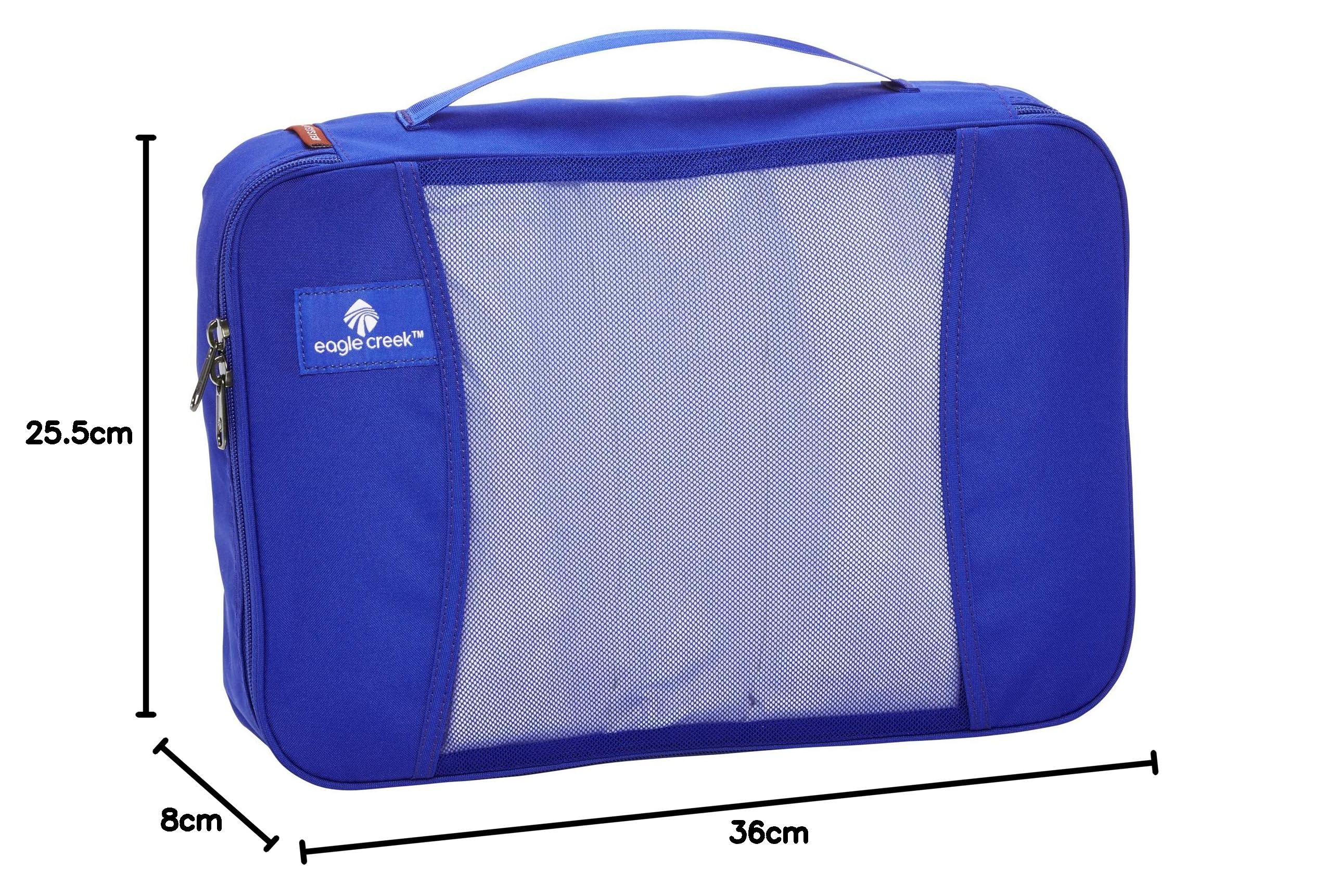 Eagle Creek Pack-It - Juego Original de 3 Cubos de Embalaje para Maletas, Organizador de Maletas de Viaje Duradero con Bolsa Plegable para Ropa, Azul mar, Talla única, Pack-it Starter Set