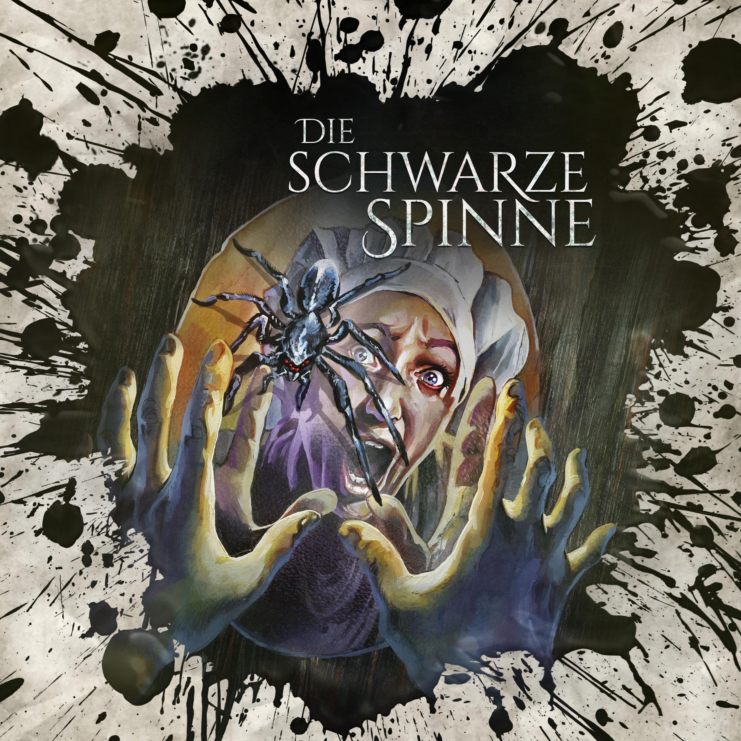 Cover art for Die schwarze Spinne