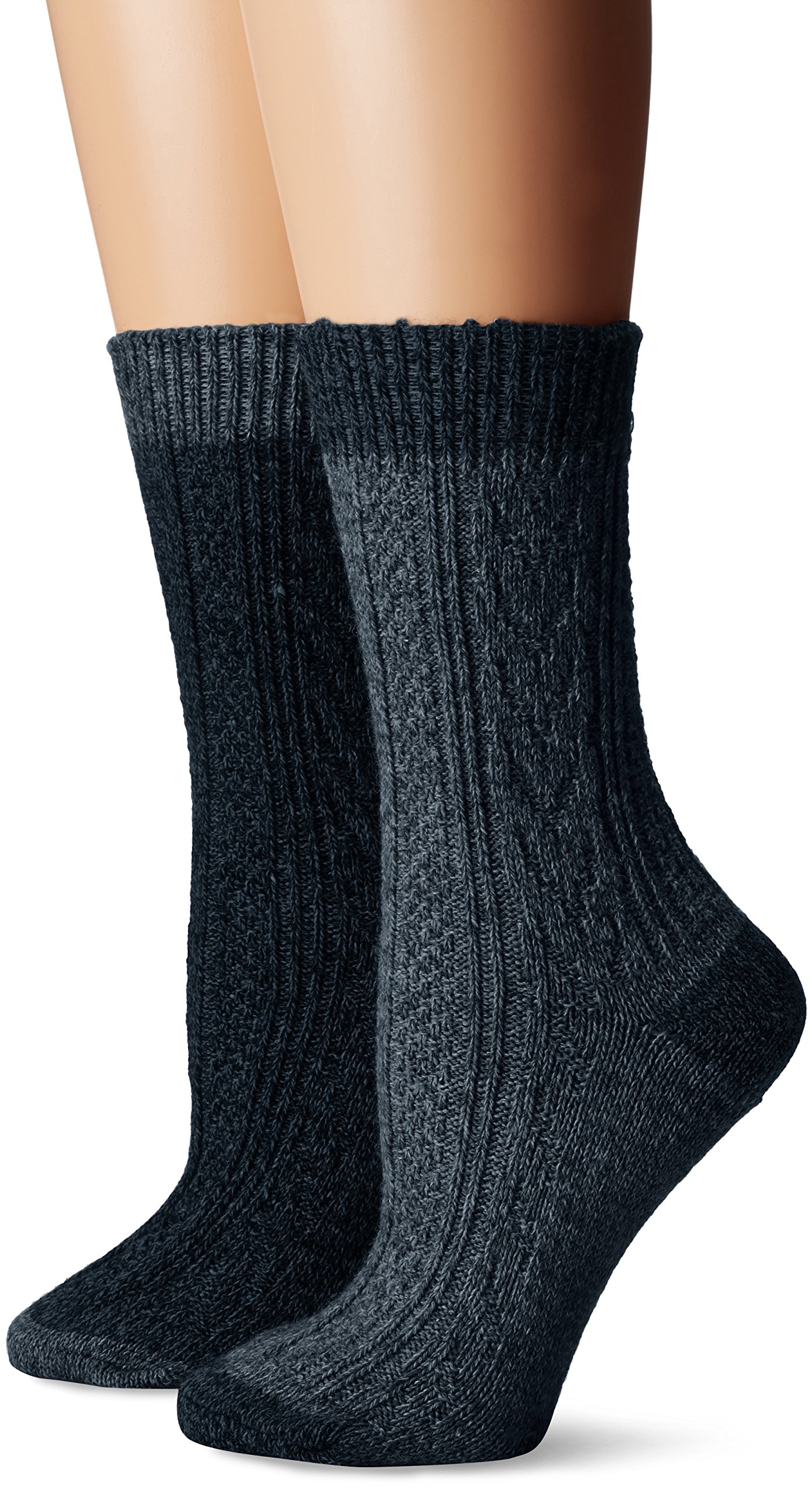 Davco Women's Cable Wool Boot Socks 2 Pack
